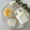 Mooncakes Molds Cookie Stamps Dessert Baking Tool Hand Pressure Chinese Pastries Mould for Celebration and Gatherings