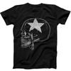 Skull Biker Harley Motorbike Ride Bike Punk Music Gift Black Tee T Shirt 451