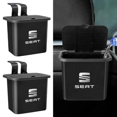 1 Stück Auto Hängender Mülleimer Sitzlehnen Aufbewahrungsbox Handyhalter Haken für Leon 5F Cordoba Alhambra MK3 Ibiza 5 6 MII Altea Toledo 3