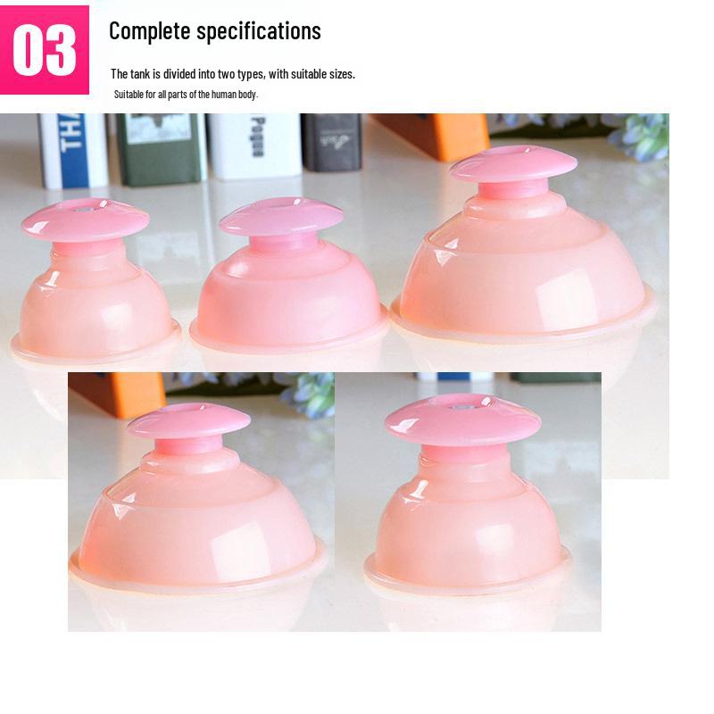 Self-Adhesive Silicone Cupping Device with Strong Suction