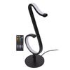 Musical Note Table Lamp Intelligent Control 180 Degree Rotation RGB Cool Desk Lamps for Living Room Bedroom Bedside