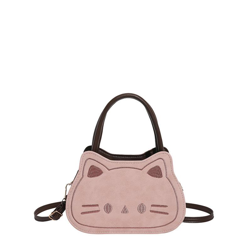 

Cute Bag - Fashionably Simple Handbag, Single Shoulder Strap, Crossbody Bag рожевий