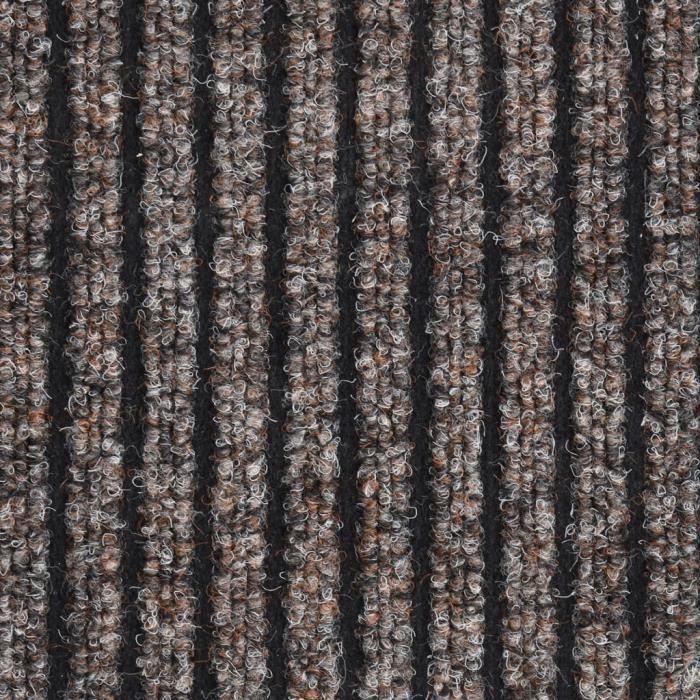 VidaXL Paillasson rayé Beige 80x120 cm