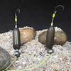 30pcs Professional Floating Carps Fishing Hair Rigs Hook Buoyance Carps Hook Float Tube For Underwater Hook Positioning