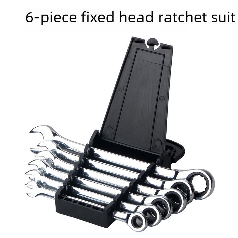4S Auto Repair Tool Set: Hexagonal Adjustable Ratchet & Torque Wrenches (8-17mm)
