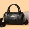 Fashion bag women's new high-end texture crocodile pattern handbag foreign style shoulder messenger bag