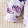 Baby Girl Floral Print Romper Long Sleeve Casual Jumpsuit