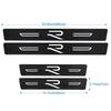 For VW VOLKSWAGEN 2026 New For Volkswagen R LINE Polo BORA GTI Golf Jetta Tiguan Touran Passat T-Roc Car Door Sill Protector Pla