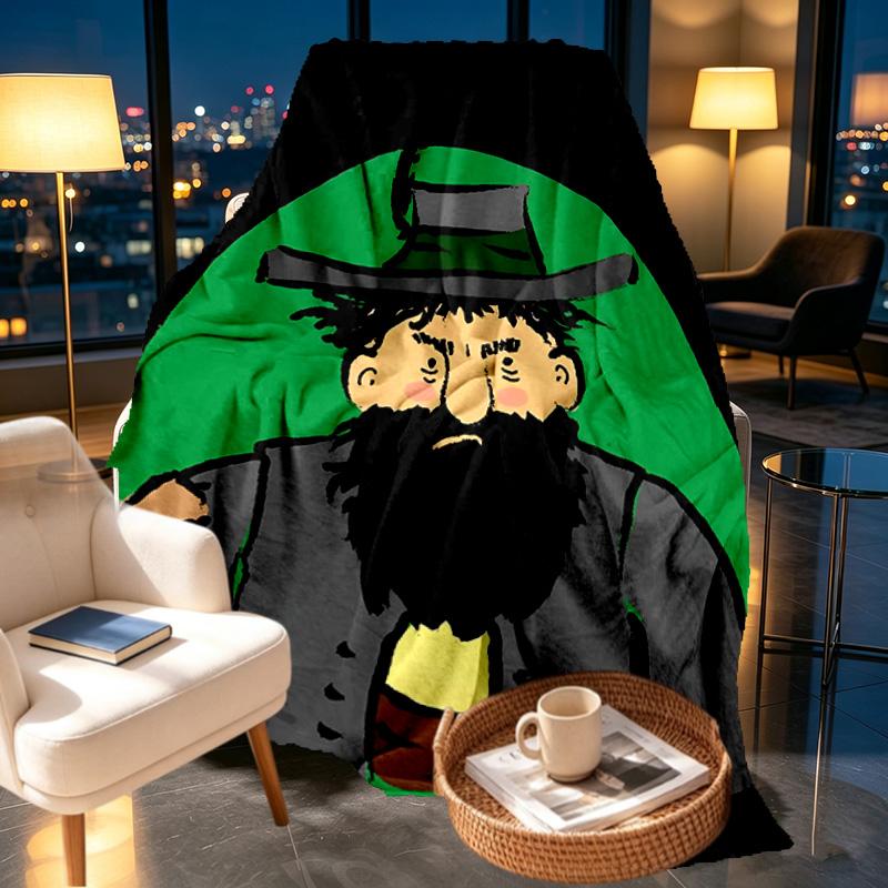 Der Rauber Hotzenplotz Print Blanket - Soft & Comfortable, for Bedroom, Travel, Sofa, Home Decoration - Birthday Christmas Gift for Friend