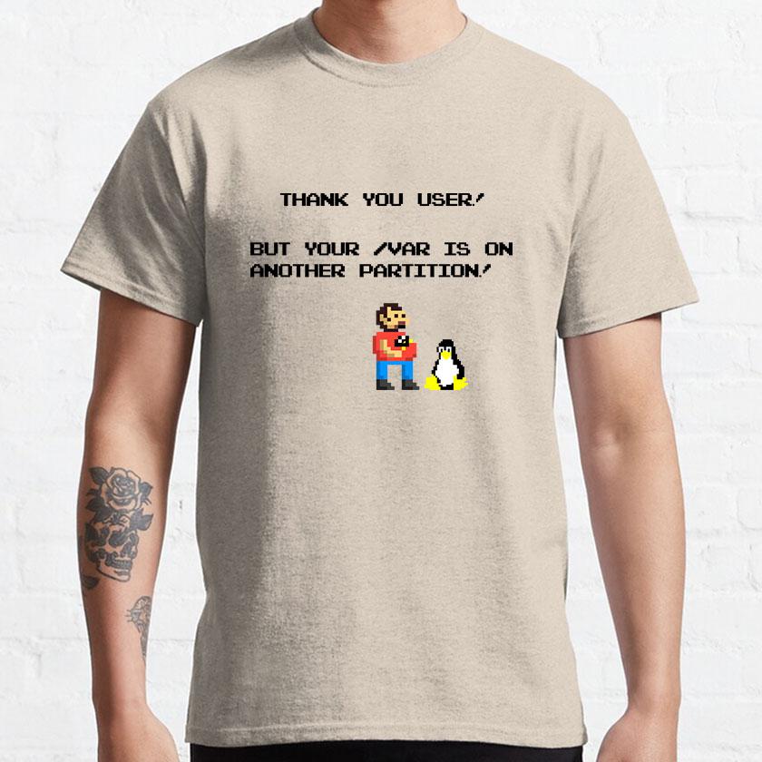 

linux tux mario like troll Linux Just Sudo It Geek command computer softwar admin funny t shirt 100% cotton printed plus size 4XL