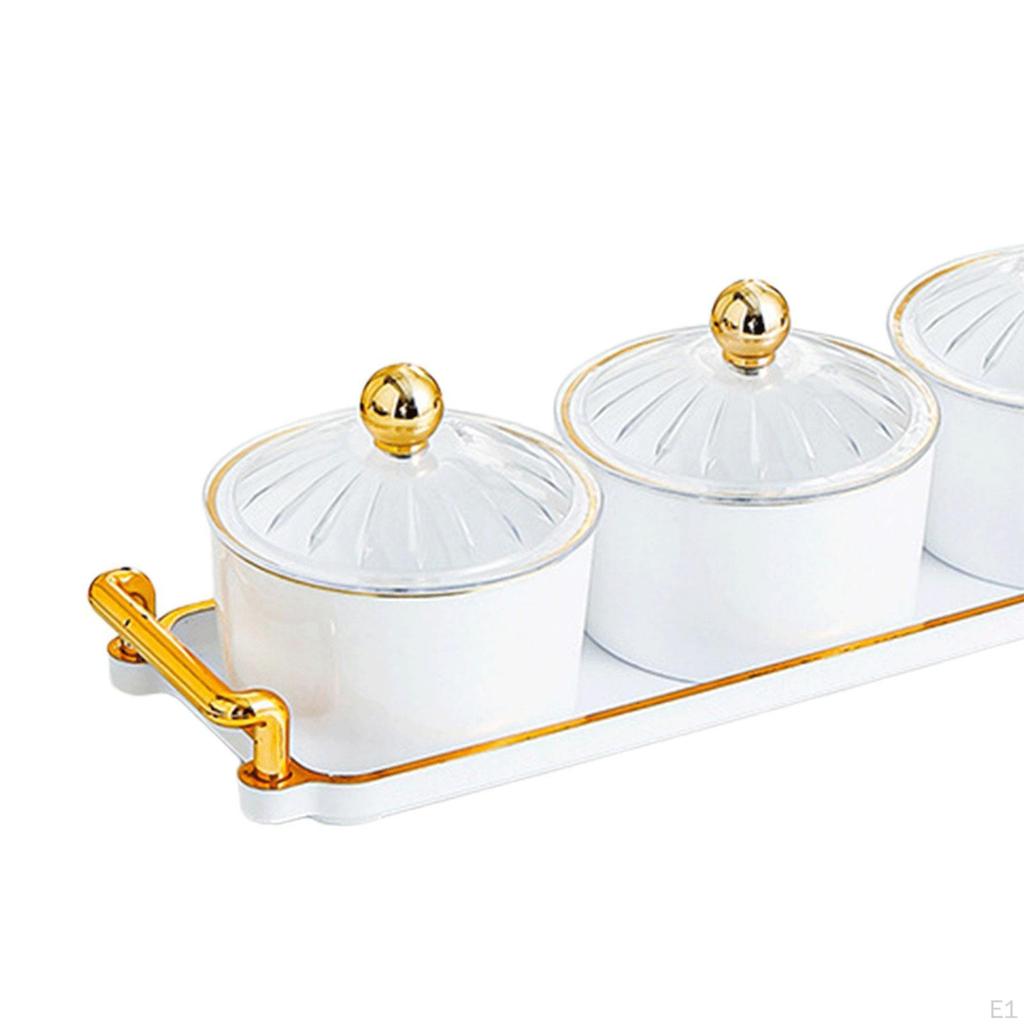 Fruit Dish, Refreshment Wallpaper with Lid, Removable, Container, Service Bowl