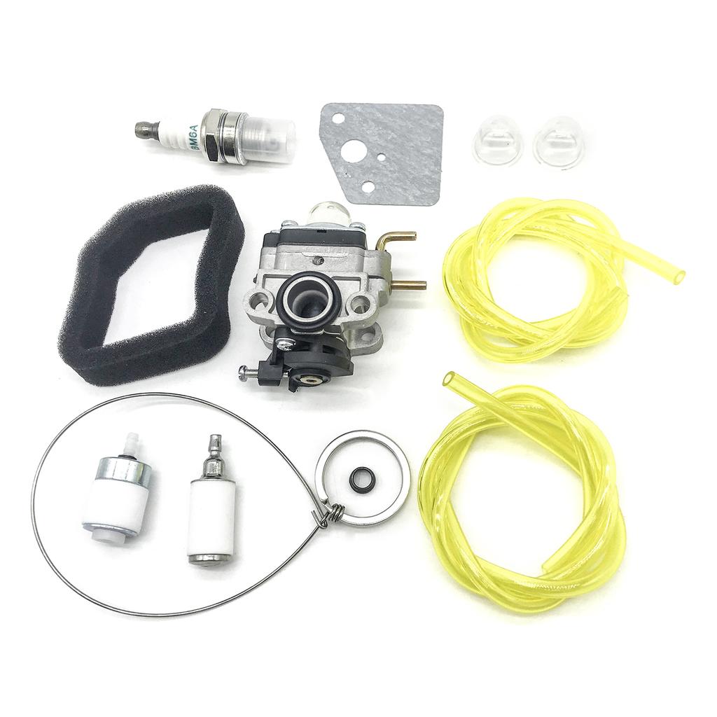 Carburetor with Fuel Line Fuel Filter Air Filter Adjustment Tool Compatible for RY252CS RY251PH 75306258A Trimmers