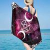 Celestial Dreamscape Beach Towel, Super Soft Microfiber, Gift for Her/Him, Birthday, for Pool, Beach, Travel, Home Decor Fan gifts