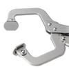 Locking C Clamp Locking Pliers Adjustable Welding Clamps Vises Regular Tip and Swivels Pad for Shop Home Farm Automotive