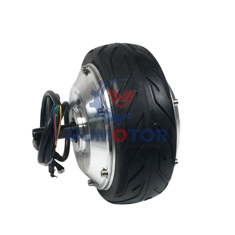 6-Zoll bürstenloser Getriebe-Nabenmotor: Niedrige Geschwindigkeit, hohes Drehmoment für Handwagen, Rasenmäher oder Food Trucks.