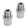 2PCS 1/2 Inch Female To 9/16 Inch Male Thread Bicycle Pedal Adapters  Bicycle Maintenance