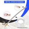  4 Pcs 180mm Metal Valve Stem Extenders, Universal Valve Stem Extensions 