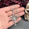 Lilith Pendant Necklace Demon Sigil Luciferian Satanic Amulet Talisman 18 Inch Chain Occult Jewelry