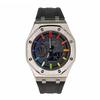 Orologio da uomo con display LCD analogico dual time, serie 44mm, nero, GA-2100-1A1(Watch3--)