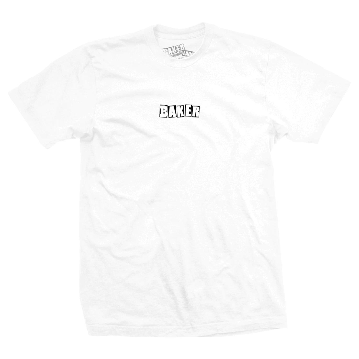 Baker Skateboards Shirt Logo White S