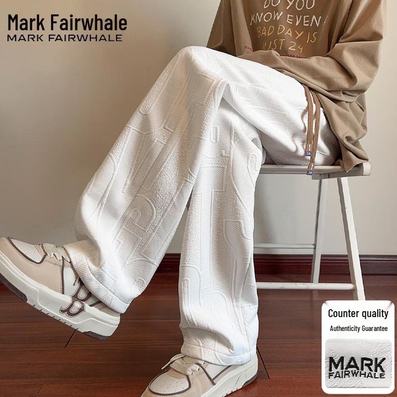 

Mark Fairwhale Men s American Style Loose Straight Casual Pants 4XL