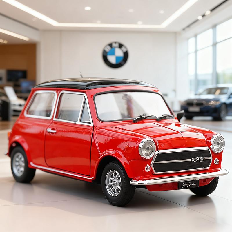 WELLY 1:24 BMW MINI COOPER 1300 Alloy Car Diecasts & Toy Vehicles Car Model Miniature Scale Model Car Toy For Children