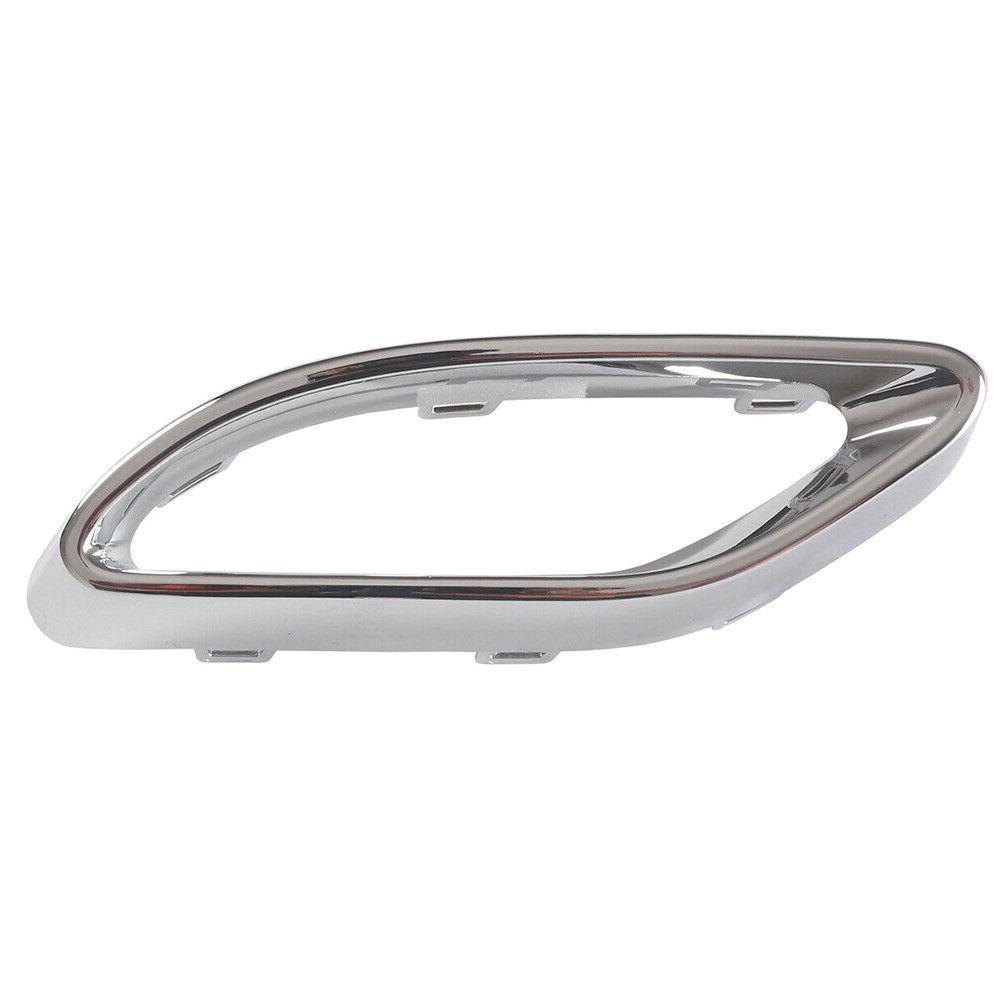 Glänzend schwarze Auspuffendkappen-Verkleidungen Ersatz für Mercedes‑Benz A B C E GLC CLS‑Klasse W117 W205 W177 W238 W213 W253