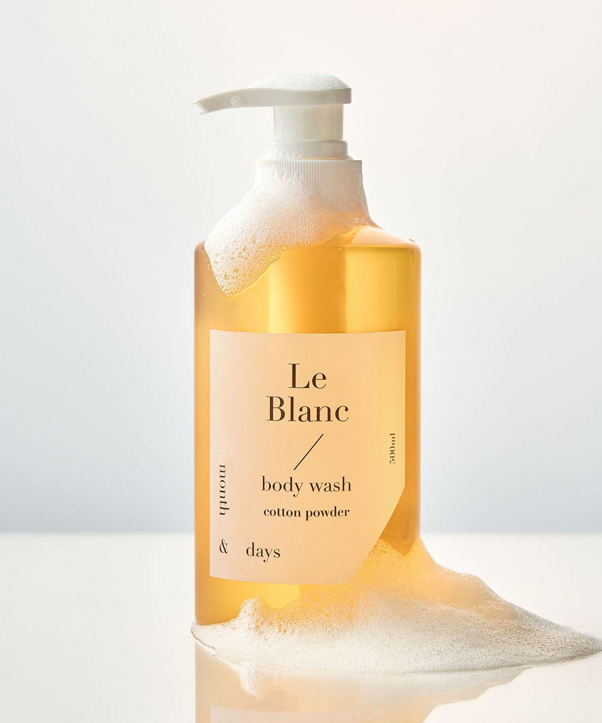 Perfume Care Body Wash Le Blanc Baby Powder Scent 500ml