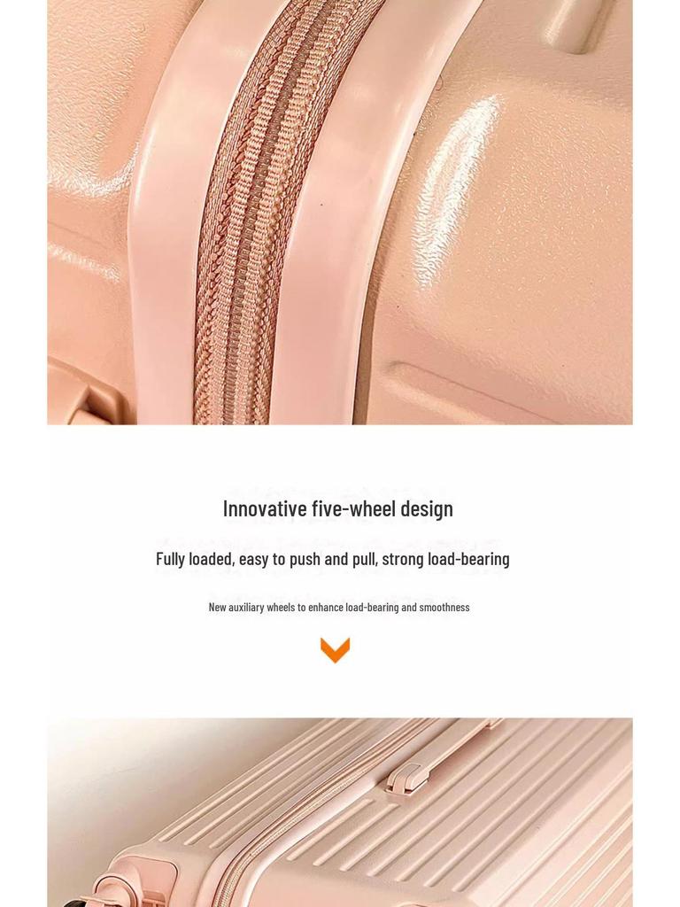 20-Inch Large Capacity Multi-Wheel Suitcase for Female Students