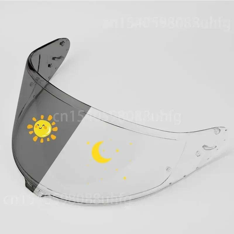 Photochromic Visor for X-15 X-Fifteen X-SPR PRO RF-1400 NXR 2 CWR-F2R Z8 Tinted Lens Shield Helmet Visor UV-cut Sunshield