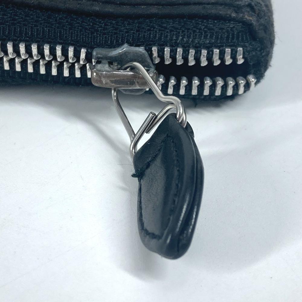 CHROME HEARTS logo Zip Around Long Wallet Long Wallet Nylon Black