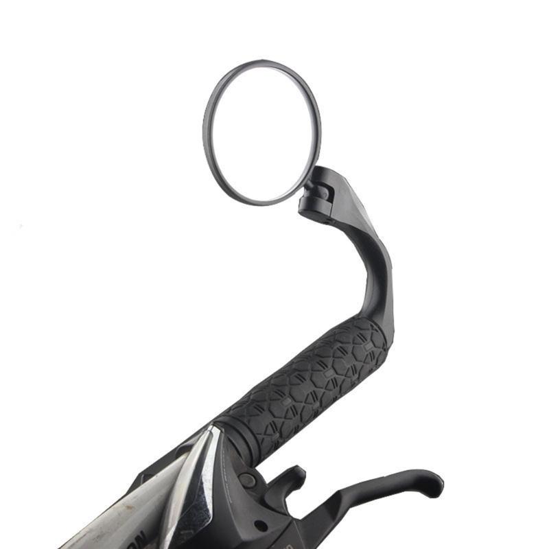 360-Degree Rotatiing Universal Bike Rearview Mirror Adjustable Mountain Vehicle Foldable Convex Mirror Riding Equipment