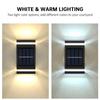 Super Bright Solar LED Light Waterproof Wall Mount Lamp Wall Washer Light  Interior Decoration