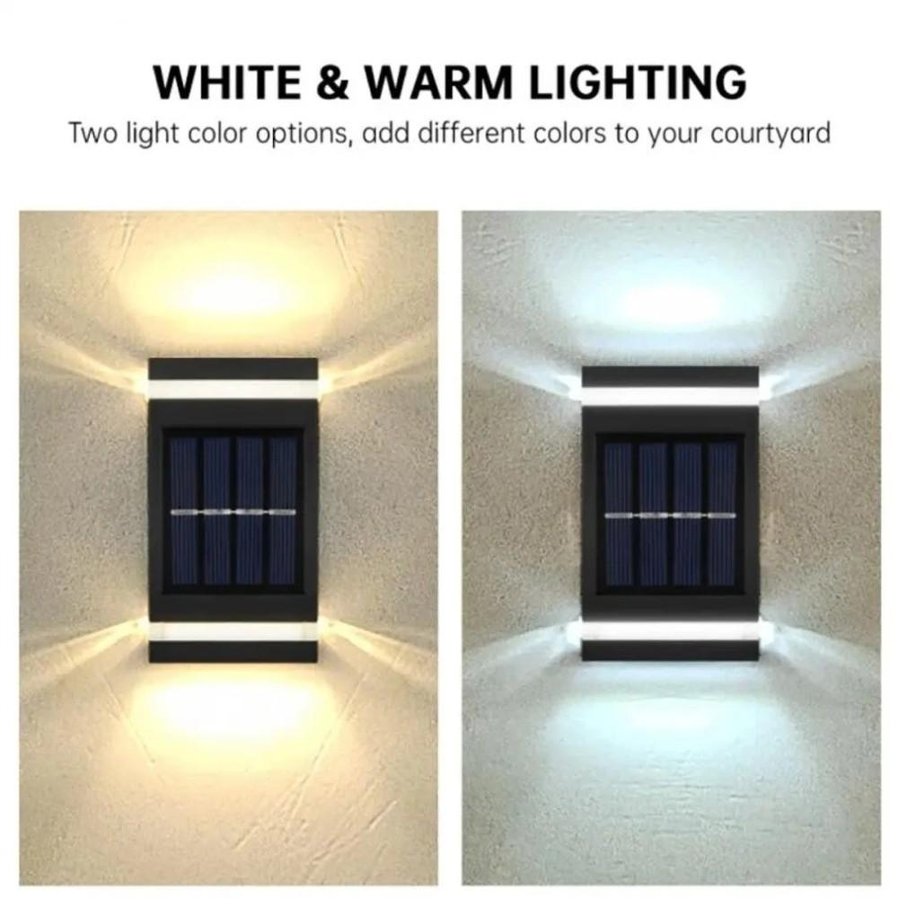 Super Bright Solar LED Light Waterproof Wall Mount Lamp Wall Washer Light  Interior Decoration