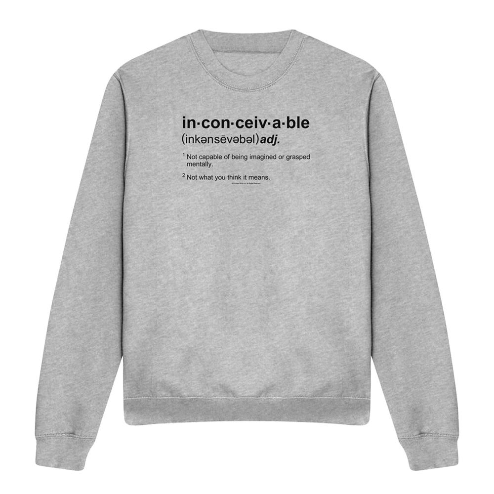 The Princess Bride Unisex Adult Definition Sweatshirt