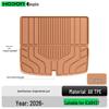 iCAR V27 TPE Trunk Mat for Chery: Interior Decorative Floor Mats