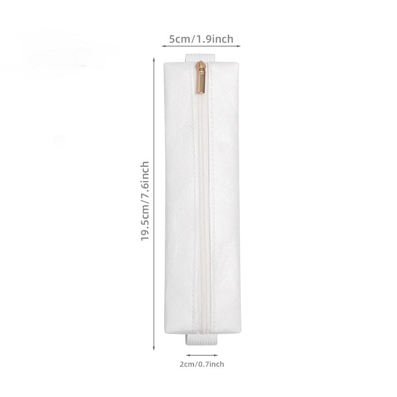 

1 шт. Регулируемая эластичная лента-держатель для ручки, Материалы из бумаги Дюпон, Кожаный чехол-кармашек для ручки, Водонепроницаемый держатель для карандаша для журнала