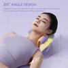Foreverlily Electric Neck And Shoulder Massage Pillow Neck Cervical Back Waist Kneading Massager Cushion Trapezius Masajeador