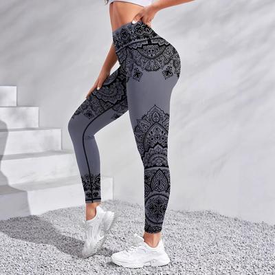 2026 Women's 3D Print Yoga Leggings - Spring/Autumn Sportswear