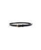YOUCHE PRET A PORTER Sq Narrow Belt Black