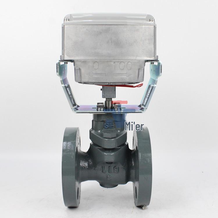 Azbil Yamatake Two-Way Electric Ball Valve (Model: VY5110L0022/VY5110L0041, AC24V)