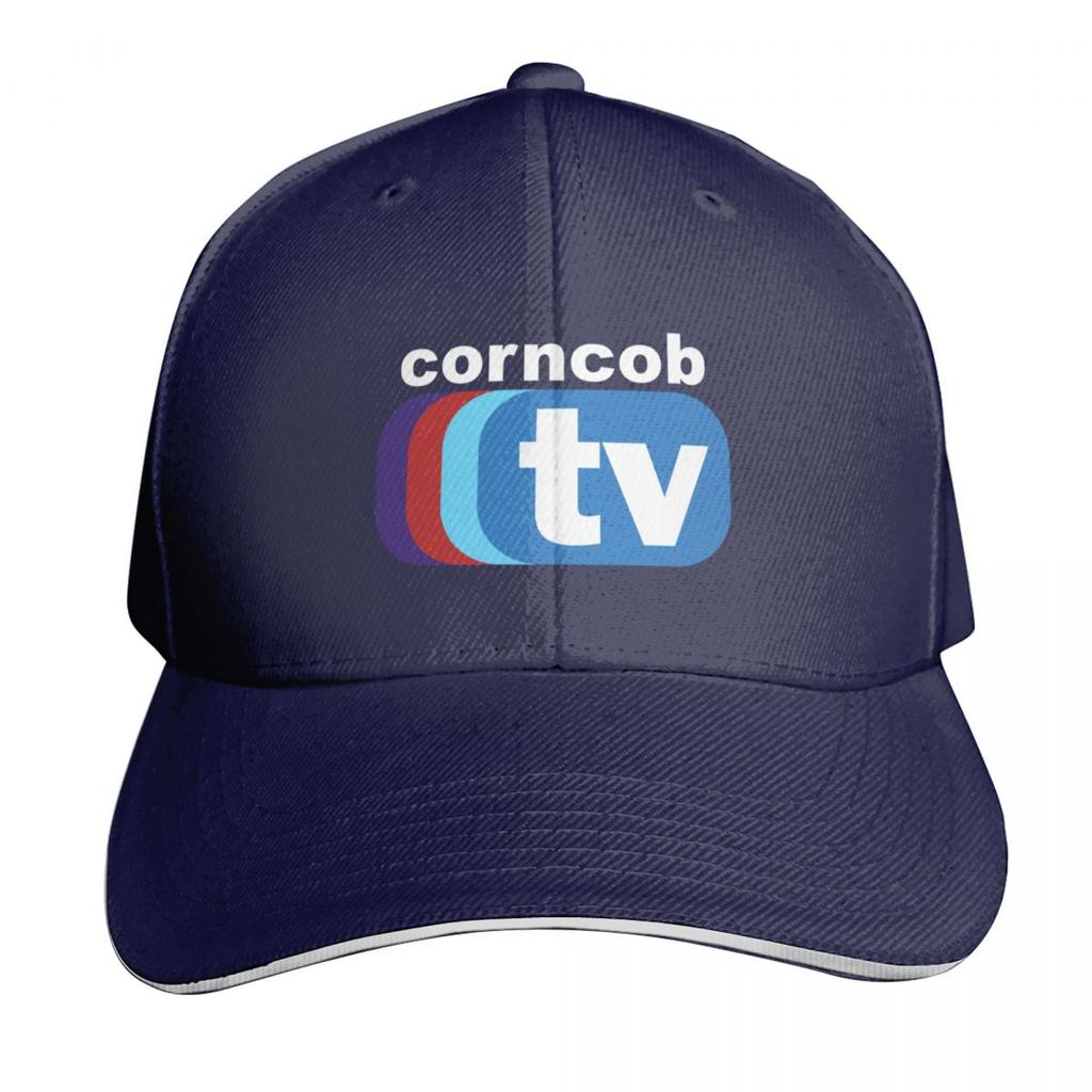 CORNCOB TV Baseball Cap summer hat Custom Cap Unisex hat dad hat Unisexs Hats Womens
