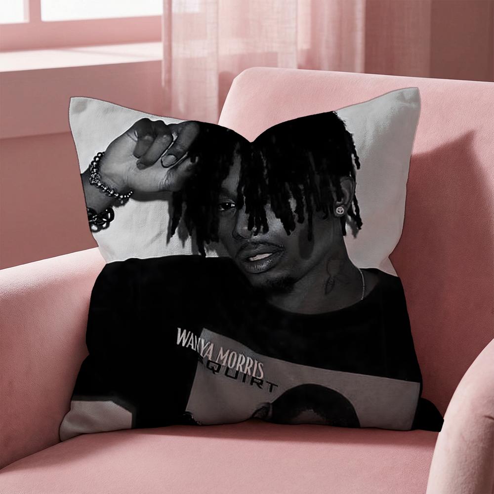 P-Playboi Carti SINGER Cushion Cover Multi-Scene Pillow Cover for Home & Car - Reversible, Soft & Durable for Daily Use