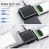 Multifunktions-Festplatten-Schnittstellen-Adapter, USB 3.0 auf SATAs/IDE für 2,5"/3,5" Laufwerke mit One-Touch-Backup, Netzteil im Lieferumfang enthalten