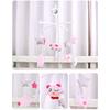 Baby Crib Mobile with Music & Rotating Toys Soft Plush Hanging Rattles for Newborns 0-3 Years Soothing Melodies for Nursery Stroller Bedtime