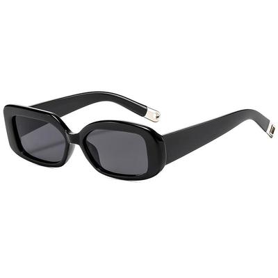 Gafas de Sol Estilo Callejero Retro Europeas y Americanas 2025: Gafas Rectangulares de Moda para Hombres y Mujeres