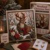 3D Christmas Snowman Fabric Poke Art DIY Kit Handmade DIY Fabric Poke Art Kit For Adults Beginner Friendly Vintage Xmas DIY Kit