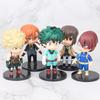 My Hero Academia Actionfigur Sammlerstück PVC Modell 10cm Set mit 5 bunten Charakteren