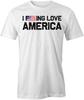 FREEDOM AMERICA TShirt Tee Short-Sleeved Cotton PATRIOTIC CLOTHING S1WSA52