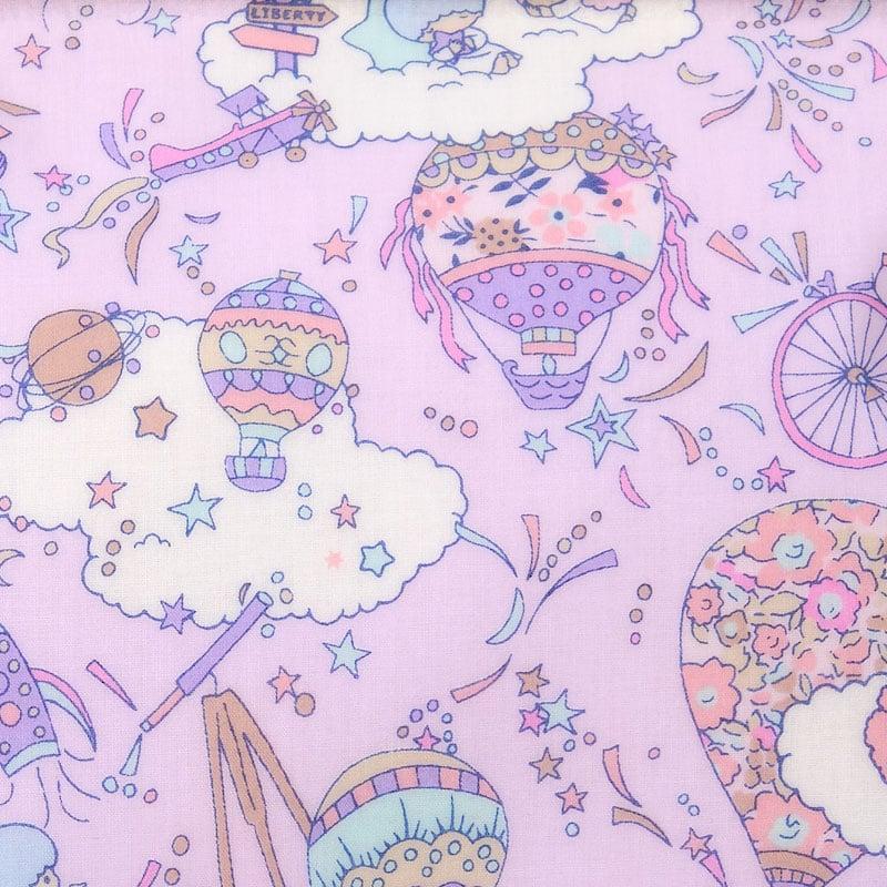 Sanrio Little Twin Stars Liberty Fabrics Clasp Pouch NEW Sanrio Characters